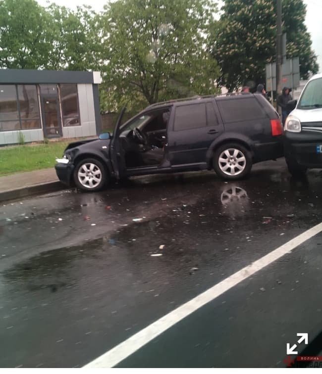 У Луцьку сталася аварія. ФОТО