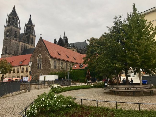 «Нотатки мандрівниці» Анастасії Лазуки: середньовічний фестиваль «Отто фест» у Магдебурзі