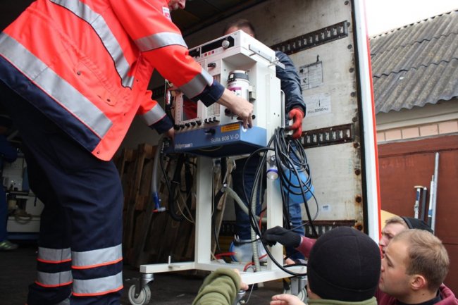 Волинська лікарня отримала медобладнання з Німеччини