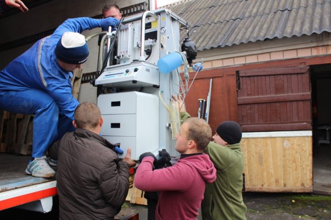 Волинська лікарня отримала медобладнання з Німеччини