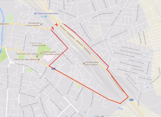 У Ковелі закриють залізничний переїзд