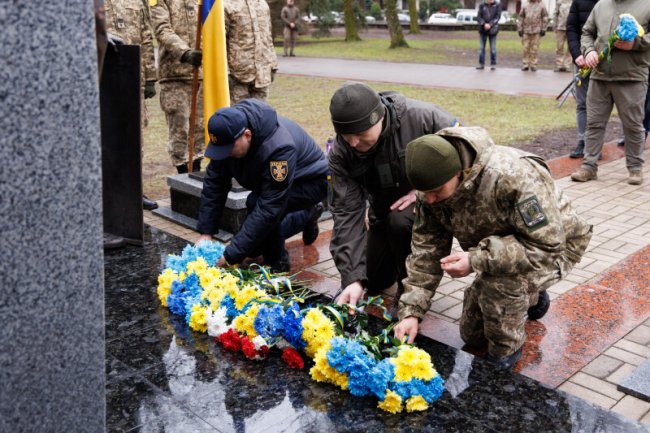 У Луцьку вшанували Героїв Небесної Сотні