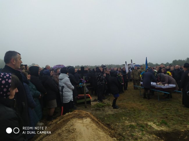 В перший день нового року на Волині попрощалися з Героєм Богданом Багликом. ВІДЕО