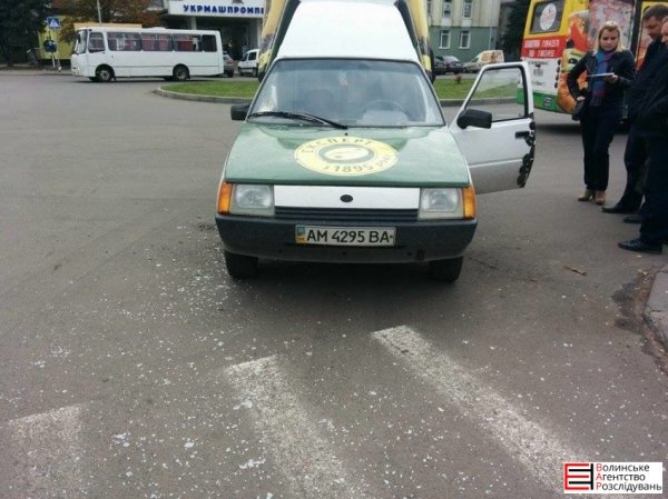 У Луцьку - аварія біля залізничного вокзалу