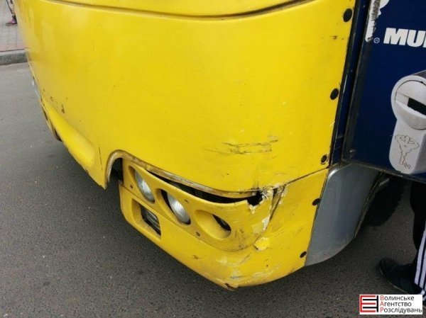 У Луцьку - аварія біля залізничного вокзалу