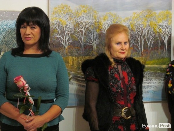 У Луцьку відкрили виставку малярства Ольги Кваші. ФОТО