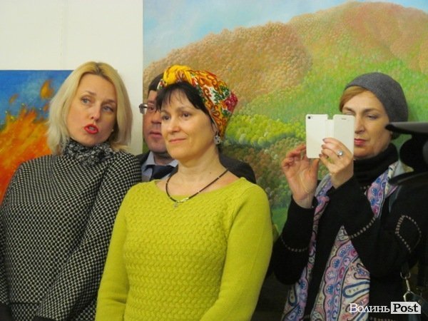 У Луцьку відкрили виставку малярства Ольги Кваші. ФОТО