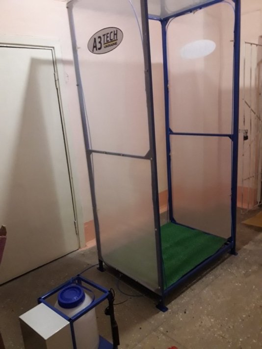 У лікарні на Волині встановили спеціальне обладнання у боротьбі з Covid-19