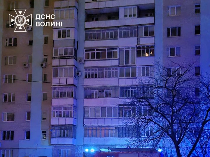 У Луцьку горіла квартира у дев'ятиповерхівці на Чорновола: загинула жінка