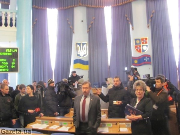 Штурм Вінницької ОДА. ФОТО