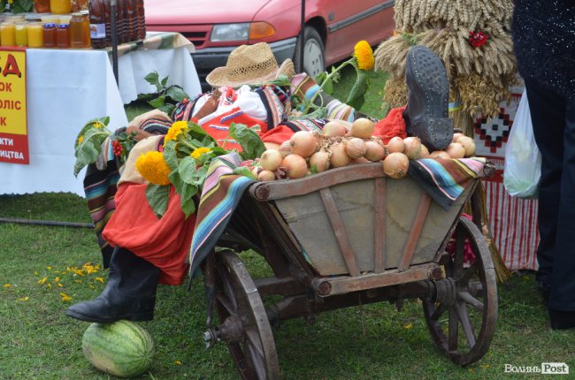 Урожай, частування та співи: у Луцьку святкують «Обжинки»