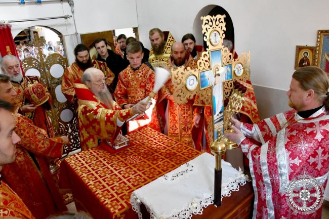 У селі на Волині відкрили нову церкву УПЦ (МП)