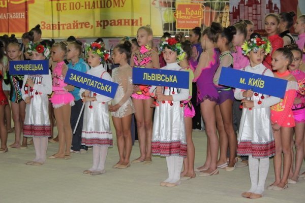 У Луцьку побувала відома гімнастка. ФОТО