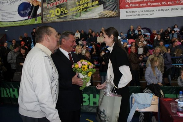 У Луцьку побувала відома гімнастка. ФОТО