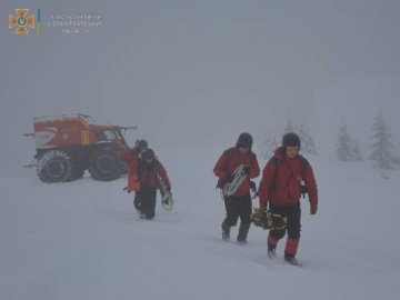 У Карпатах лавина зійшла на туристів