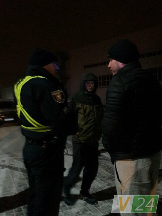 У Луцьку група п’яних молодиків влаштувала перегони з 5-ма екіпажами поліції. ФОТО