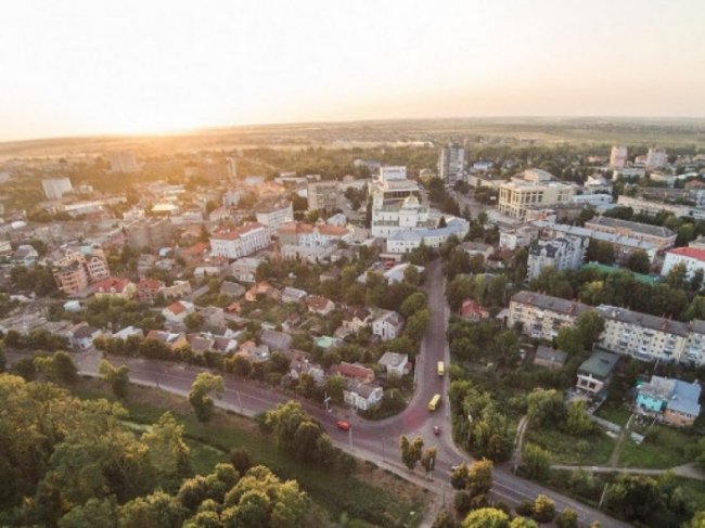 Луцьк із висоти пташиного польоту колись і зараз