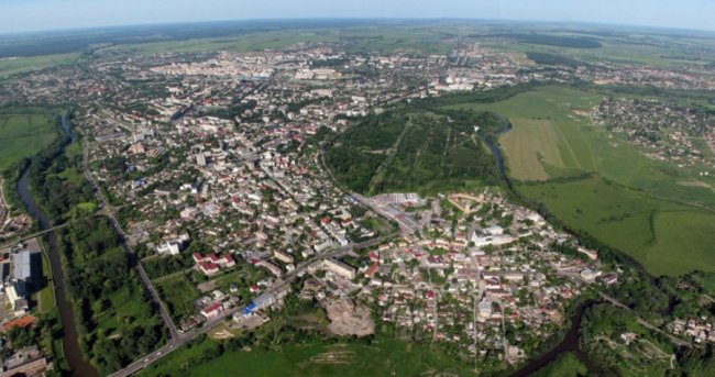 Луцьк із висоти пташиного польоту колись і зараз