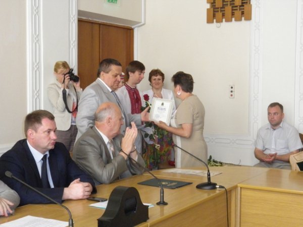 Як у Волиньраді вітали медиків. ФОТО