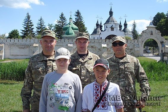 Бійці Волині навчали патріотичності школярів. ФОТО