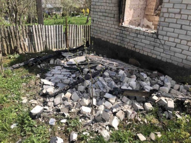 На Великдень у волинському селі повністю згорів дачний будинок. ФОТО