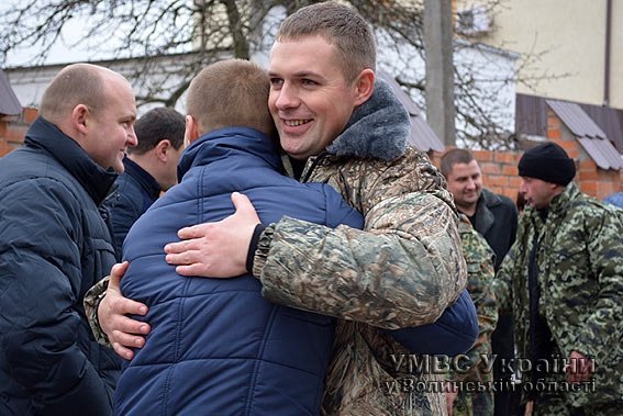 Волинські даїшники поїхали в зону АТО. ФОТО