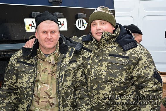 Волинські даїшники поїхали в зону АТО. ФОТО