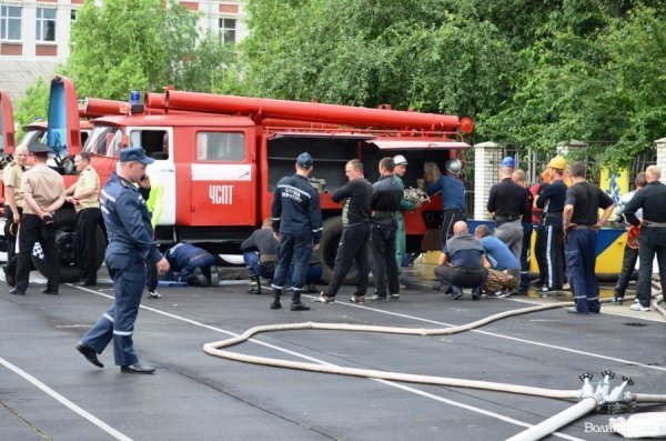 Найвправніші волинські рятувальники - з Луцька та Торчина. ФОТО