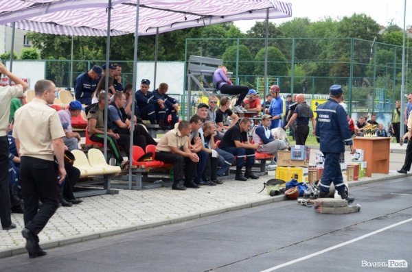Найвправніші волинські рятувальники - з Луцька та Торчина. ФОТО