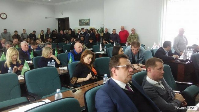 20-а сесія Луцької міськради. АРХІВ