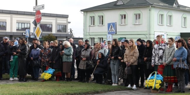 Їх уже 62: у громаді на Волині вшанували загиблих Героїв
