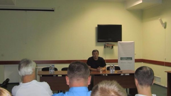 У Луцьку командир батальйону «Донбас» розповів, кому вигідна війна.*ФОТО