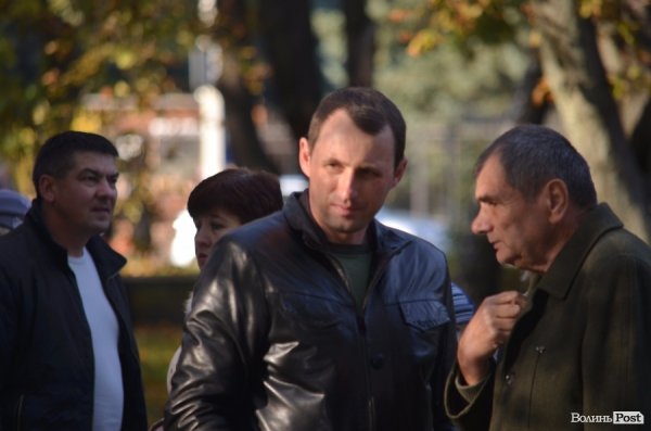 На Покрову у Луцьку освятили камінь на місці пам’ятника Волинським Героям АТО. ФОТО