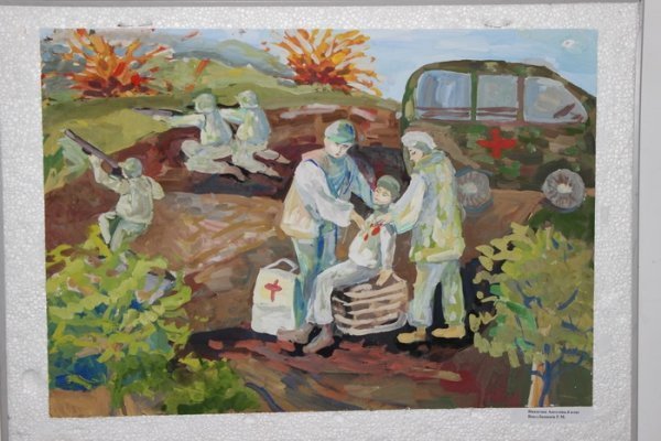 Якою бачать війну волинські юні художники. ФОТО