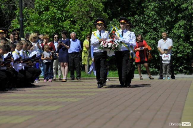 Фото випускного у військовому ліцеї в Луцьку