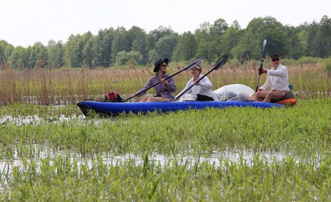Волинський фотограф показав красу «високої води» річки Стохід. ФОТО