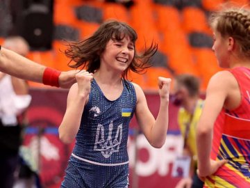 Юна волинянка здобула бронзу на чемпіонаті Європи з вільної боротьби.ФОТО