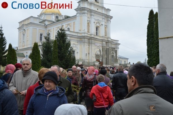 Вербна неділя в Луцьку. ФОТО