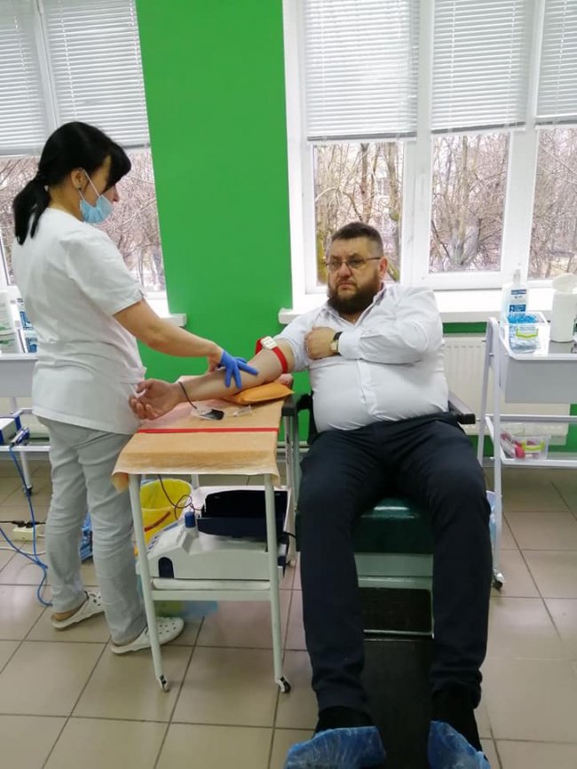 Волинські капелани здали кров для онкохворих дітей