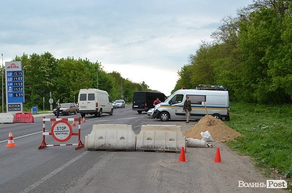 Волинь займає оборону: як працює блокпост. ФОТО