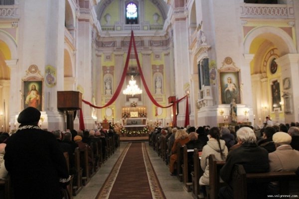 Католицький Великдень у Луцьку. ФОТО