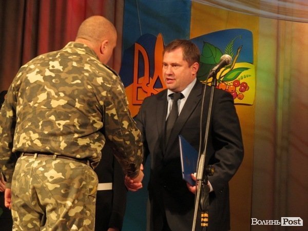 У Луцьку привітали військовослужбовців. ФОТО