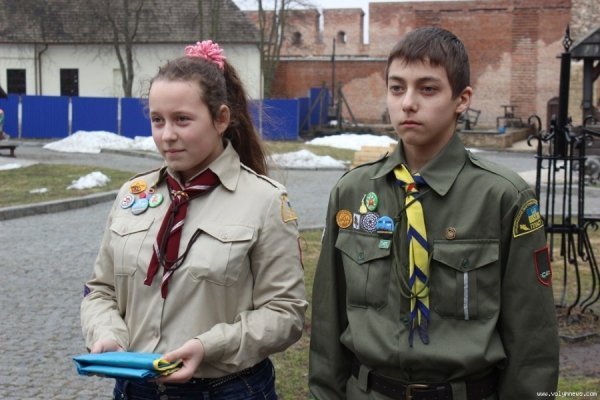 У Луцькому замку святкували 101-річчя «Пласту». ФОТО