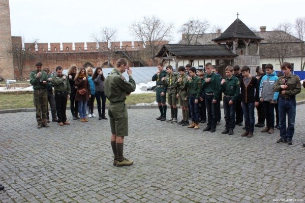 У Луцькому замку святкували 101-річчя «Пласту». ФОТО