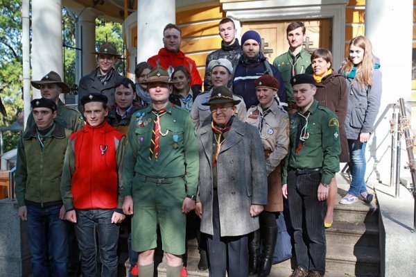 Пластуна з Луцька нагородили за порятунок дітей. ФОТО