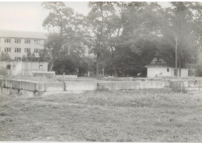 Центр Шацька, тепер тут розміщене приміщення ресторану 