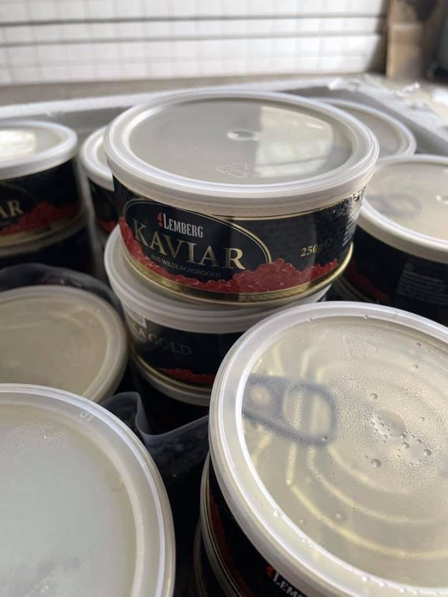 На «Ягодині» вилучили понад 100 кілограмів ікри 