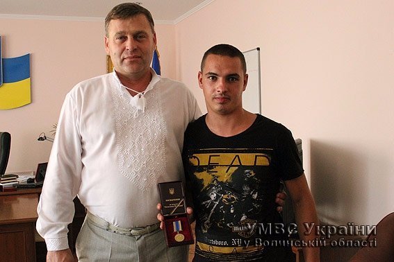 Волинських правоохоронців відзначили почесними державними нагородами. ФОТО