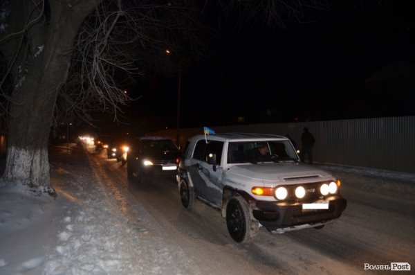 У Луцьку відбувся автопробіг. ФОТО