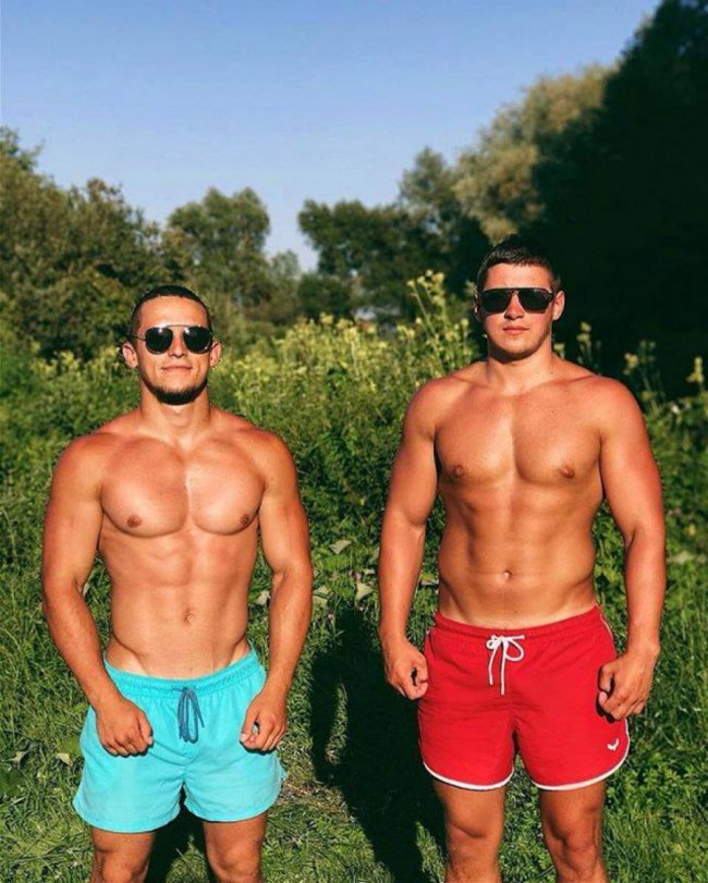 Роман Бадура (ліворуч)